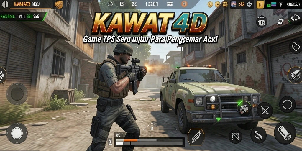 Gameplay seru dalam KAWAT4D dengan aksi tembak-tembakan yang mendebarkan.