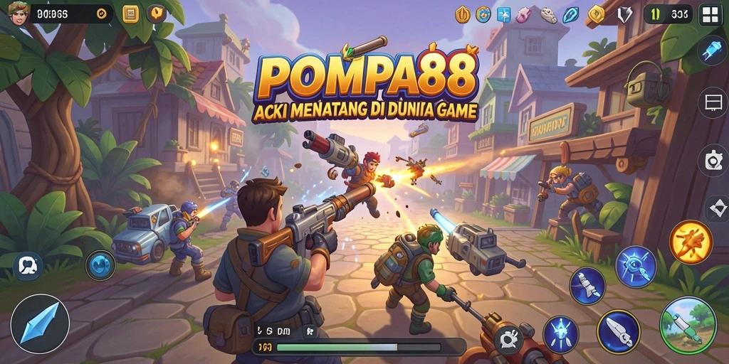 Tangkapan layar dari gameplay seru di POMPA88.