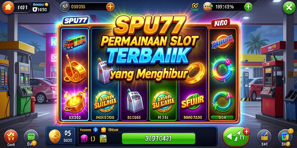 Tampilan gameplay SPBU77 yang memikat dengan berbagai mesin Slot.